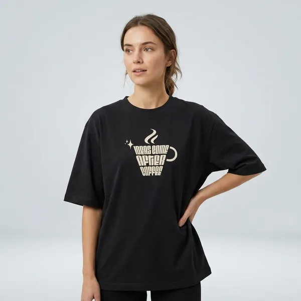 Ideas_Come_After_Coffee_Oversized_Classic_T_Shirt_Black
