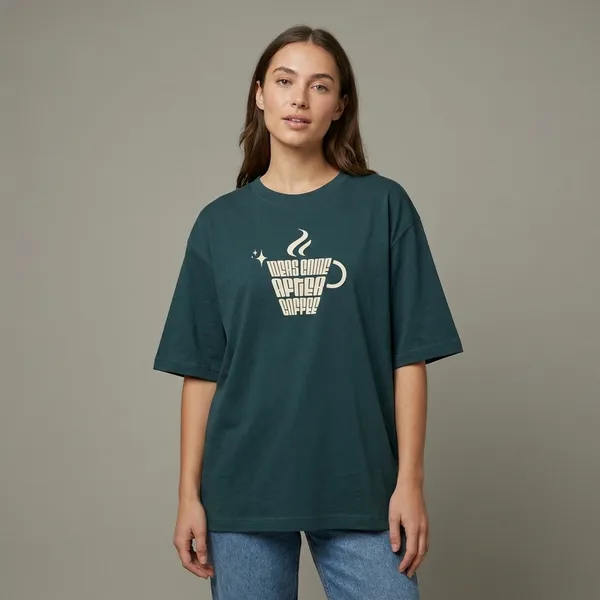 Ideas_Come_After_Coffee_Oversized_Classic_T_Shirt_Petrol_Blue