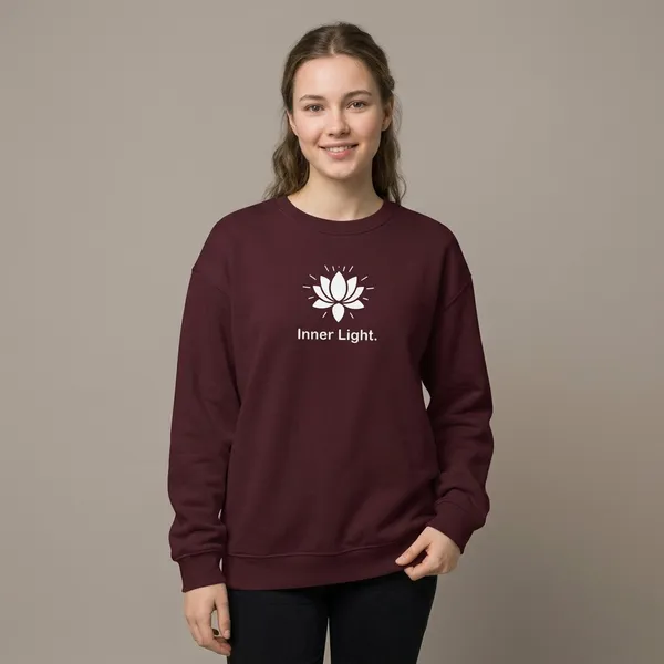 Inner_Light_Oversized_Sweatshirt_Maroon