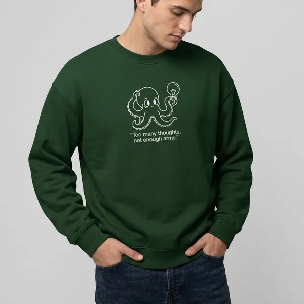 Too_Many_Thoughts_Oversized_Sweatshirt_Bottle_Green