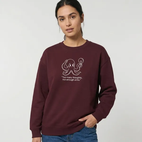 Too_Many_Thoughts_Oversized_Sweatshirt_Maroon