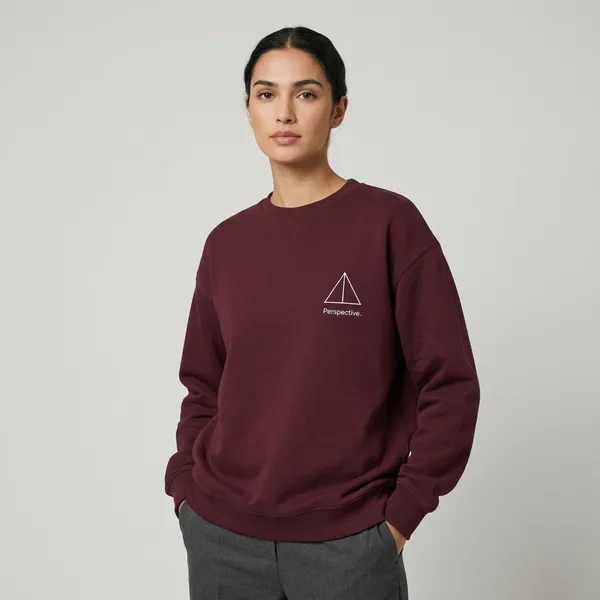Perspective_Oversized_Sweatshirt_Maroon
