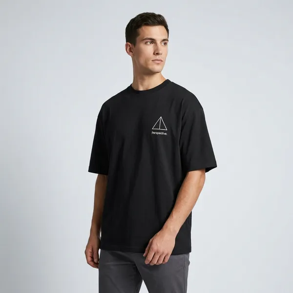 Perspective_Oversized_T_Shirt_Black