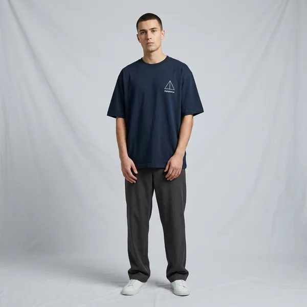Perspective_Oversized_T_Shirt_Navy_Blue