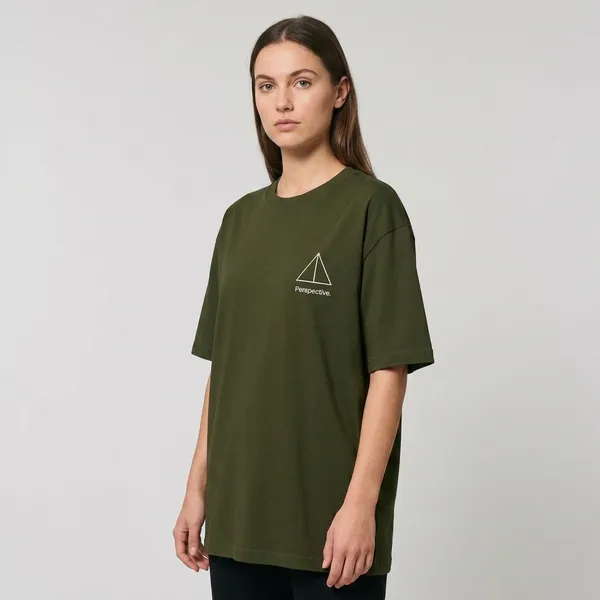 Perspective_Oversized_T_Shirt_Olive_Green