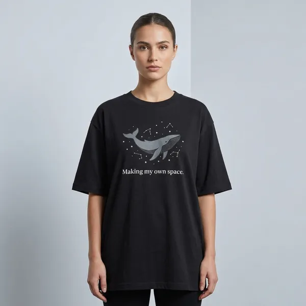 Making_My_Own_Space_Oversized_Classic_T_Shirt_Black