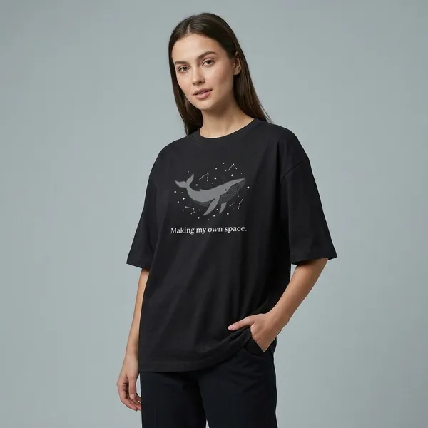 Making_My_Own_Space_Oversized_Classic_T_Shirt_Black