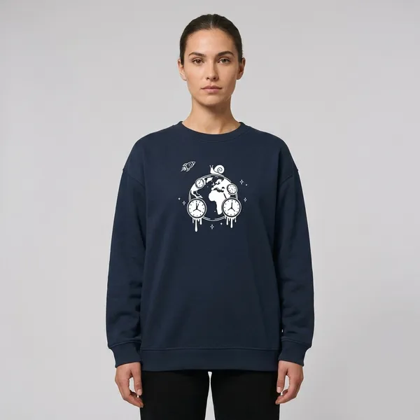 World_Time_Oversized_Sweatshirt_Navy_Blue