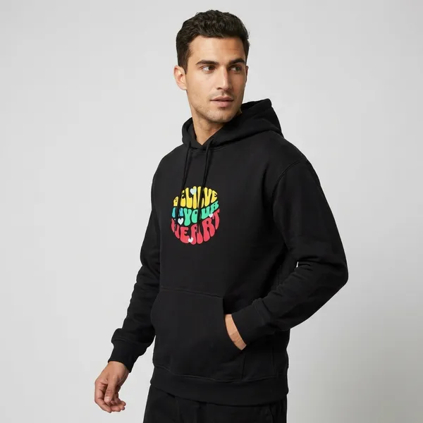 Believe_In_Your_Heart_Unisex_Hoodie_Black