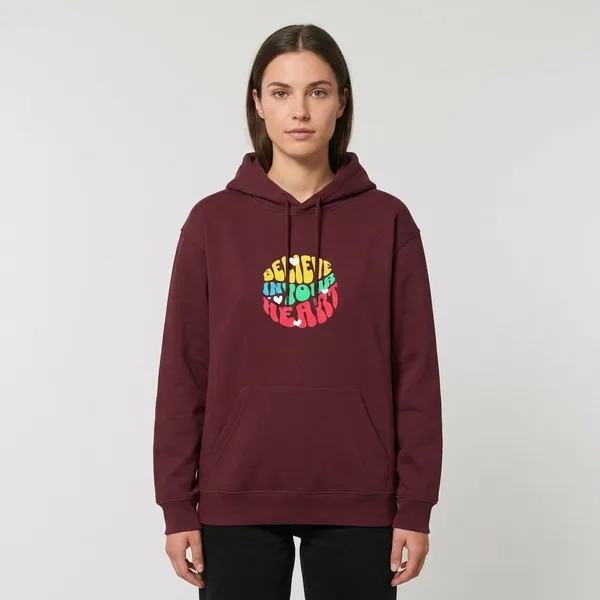 Believe_In_Your_Heart_Unisex_Hoodie_Maroon