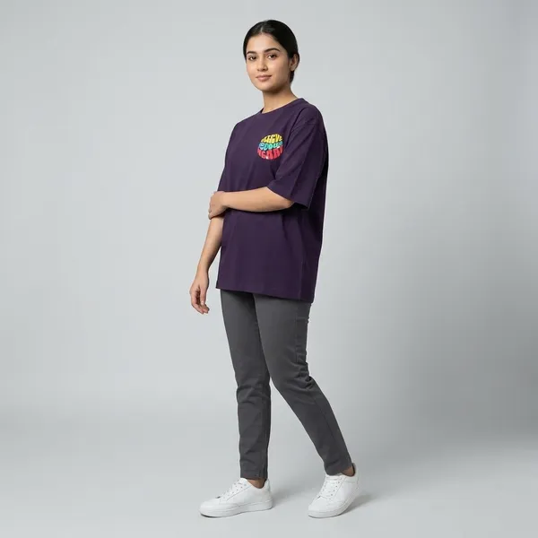 Believe_In_Your_Heart_Oversized_T_Shirt_Purple