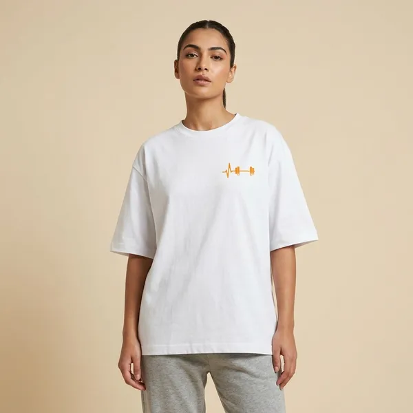 Gym_Is_Life_Oversized_T_Shirt_White