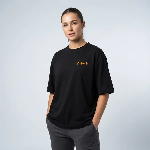Gym_Is_Life_Oversized_T_Shirt_Black