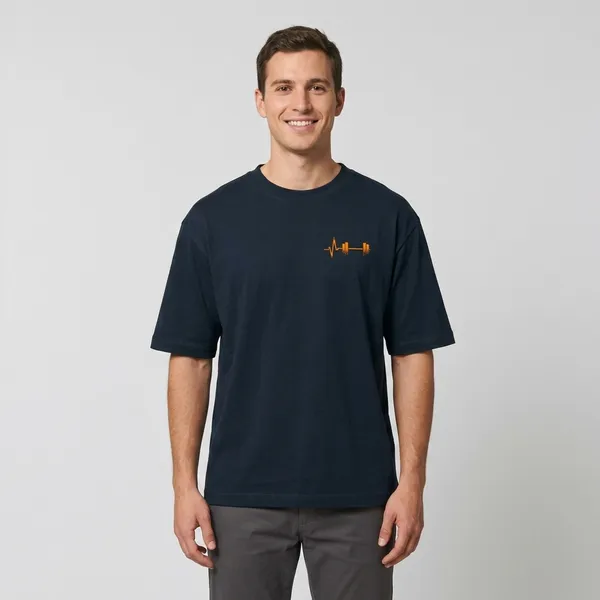 Gym_Is_Life_Oversized_T_Shirt_Navy_Blue