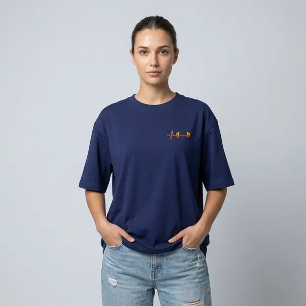 Gym_Is_Life_Oversized_T_Shirt_Royal_Blue