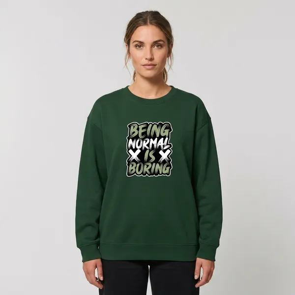 Normal_Is_Boring_Oversized_Sweatshirt_Bottle_Green