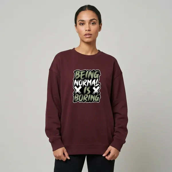 Normal_Is_Boring_Oversized_Sweatshirt_Maroon