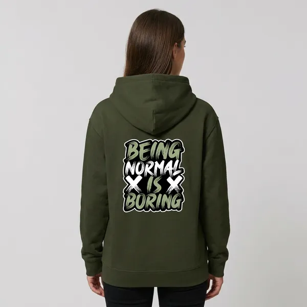 Normal_Is_Boring_Unisex_Hoodie_Olive_Green