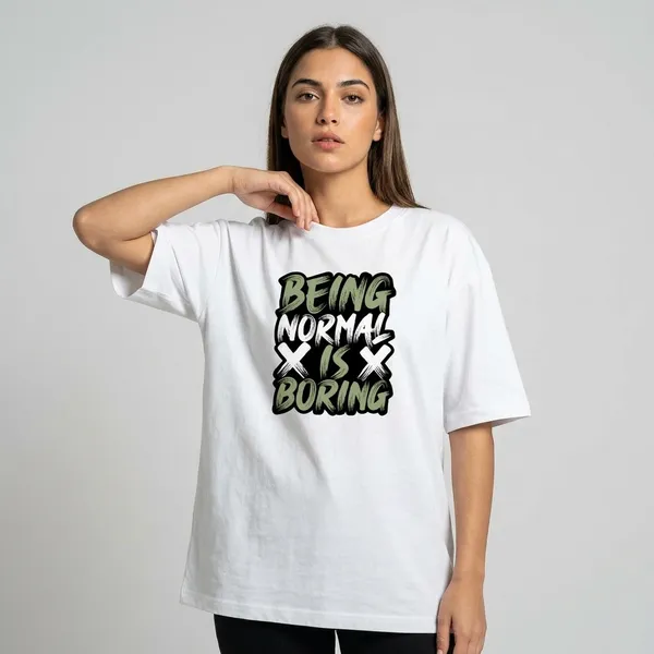 Normal_Is_Boring_Oversized_T_Shirt_White