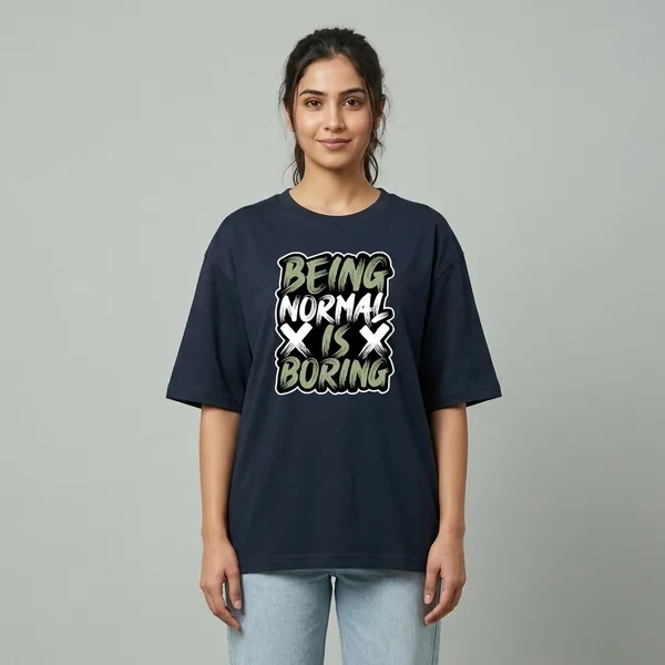 Normal_Is_Boring_Oversized_T_Shirt_Navy_Blue