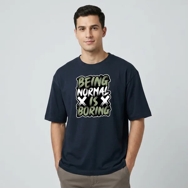 Normal_Is_Boring_Oversized_T_Shirt_Navy_Blue