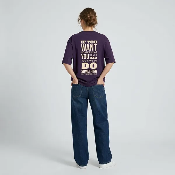 Do_Something_You_Have_Never_Done_Oversized_T_Shirt_Purple
