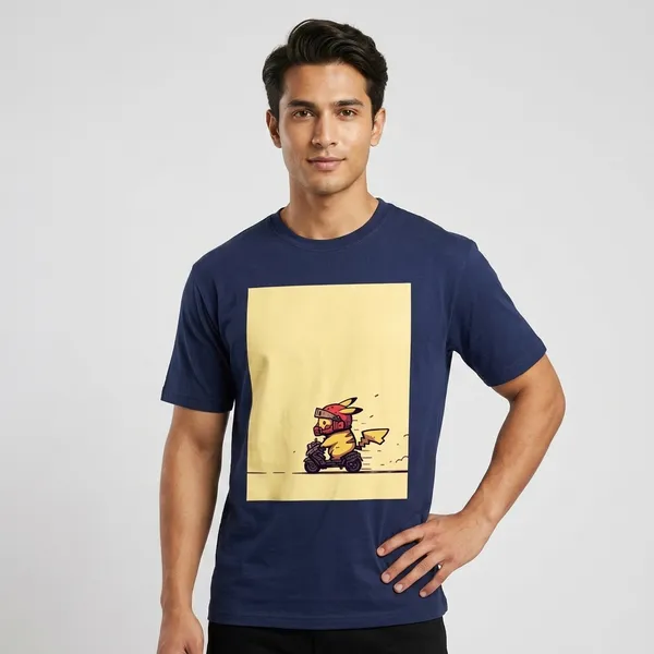 Cute_Rider_Classic_T_Shirt_Royal_Blue