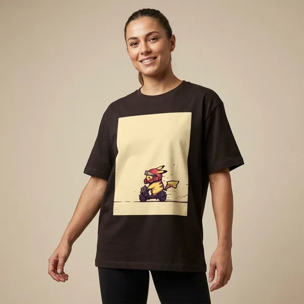 Cute_Rider_Classic_T_Shirt_Coffee_Brown