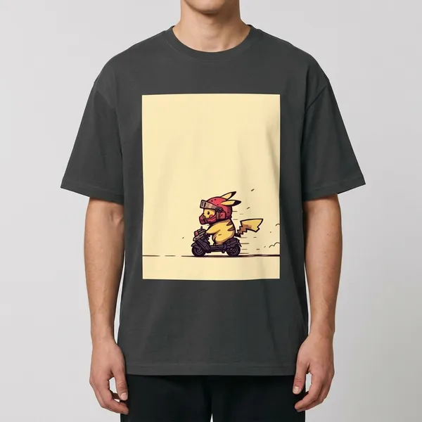 Cute_Rider_Classic_T_Shirt_Steel_Grey