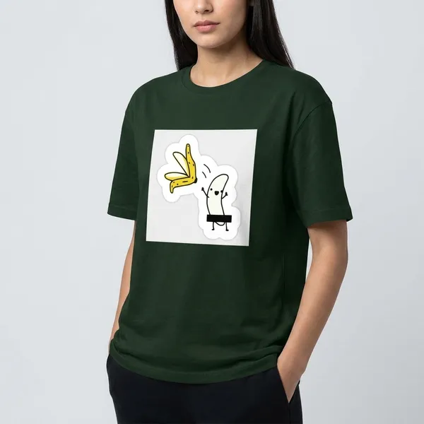 Cool_Banana_Classic_T_Shirt_Bottle_Green