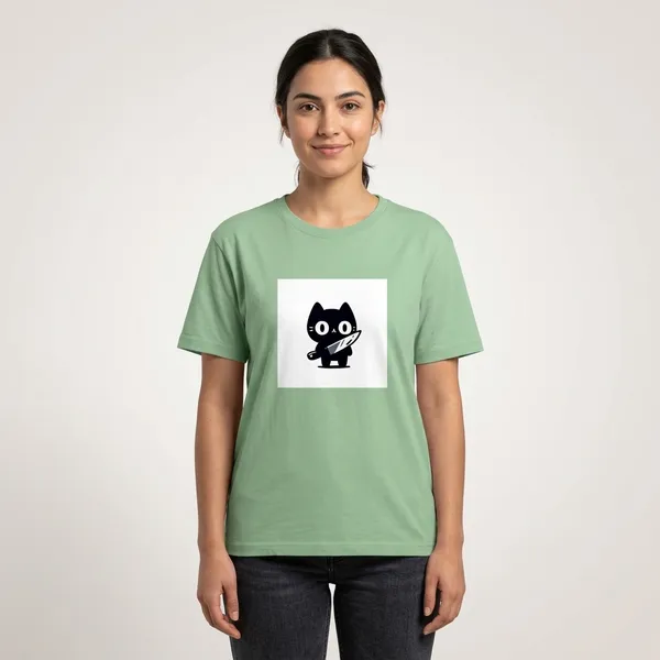Killer_Cat_Classic_T_Shirt_Jade