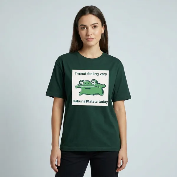 Hakuna_Matata_Classic_T_Shirt_Bottle_Green