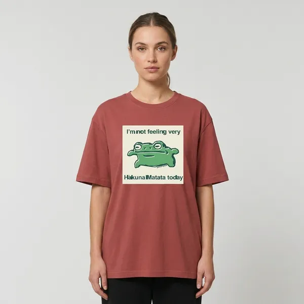 Hakuna_Matata_Classic_T_Shirt_Coral