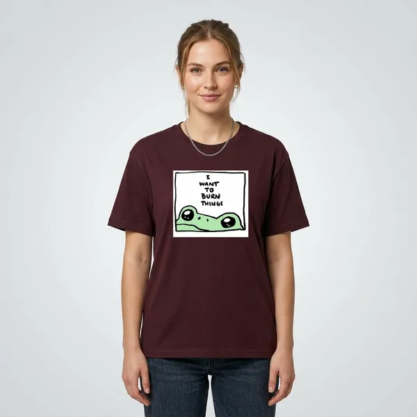 Burn_Things_Classic_T_Shirt_Maroon
