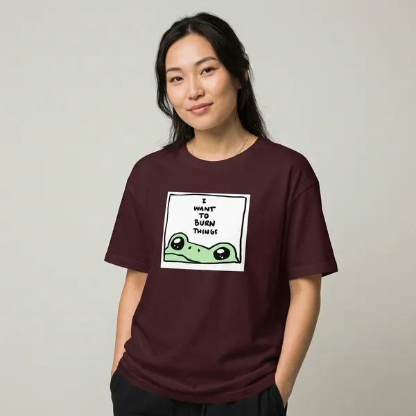 Burn_Things_Classic_T_Shirt_Maroon