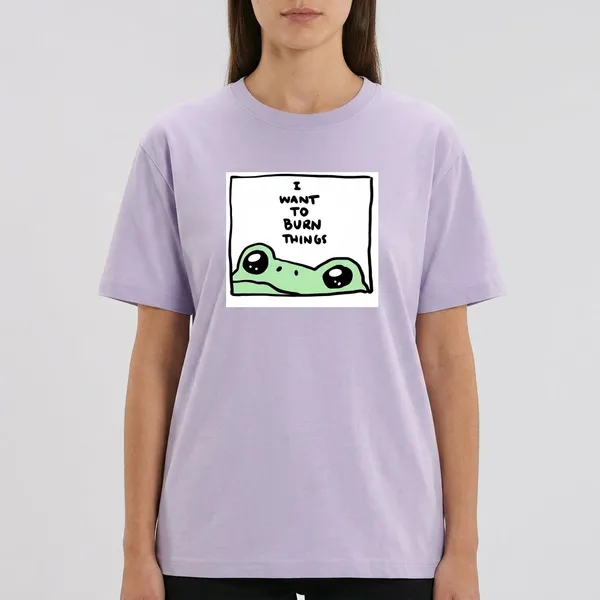 Burn_Things_Classic_T_Shirt_Lavender