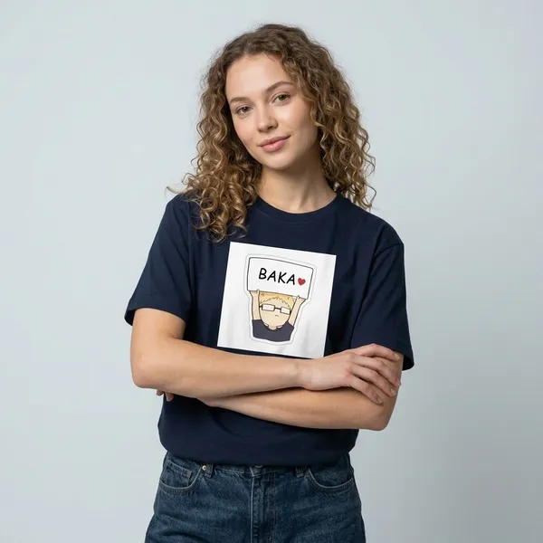 Baka_Classic_T_Shirt_Navy_Blue