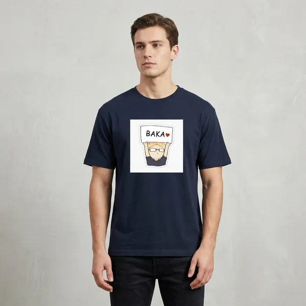 Baka_Classic_T_Shirt_Navy_Blue