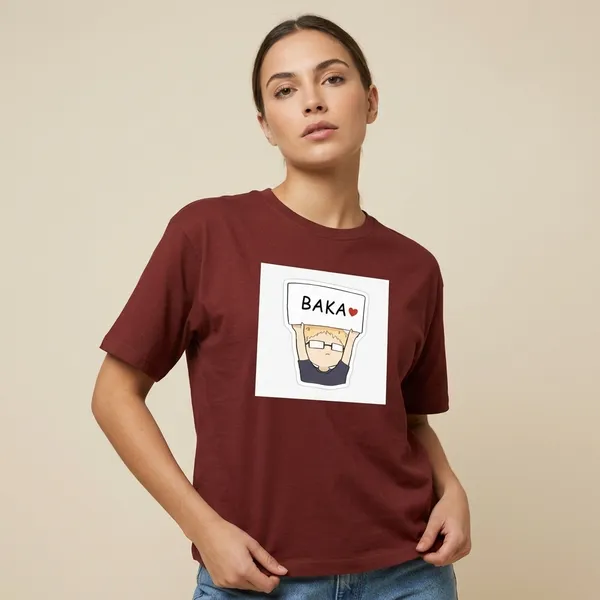 Baka_Classic_T_Shirt_Brick_Red