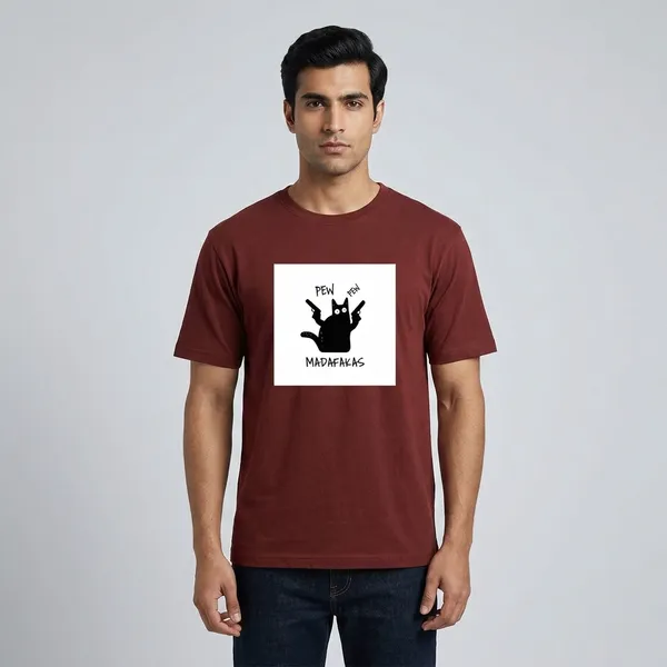 Pew_Pew_Madafaka_Classic_T_Shirt_Brick_Red