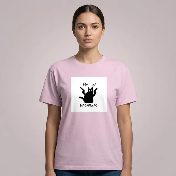 Pew_Pew_Madafaka_Classic_T_Shirt_Light_Baby_Pink