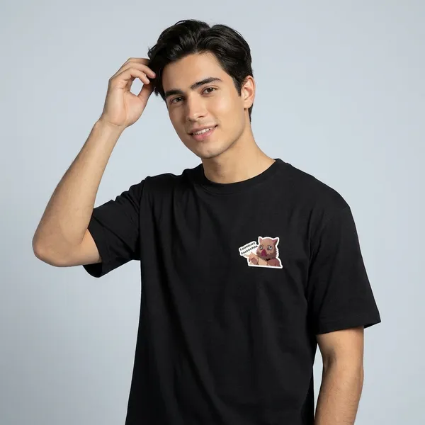 Kamaboko_Gonpachiro_Classic_T_Shirt_Black