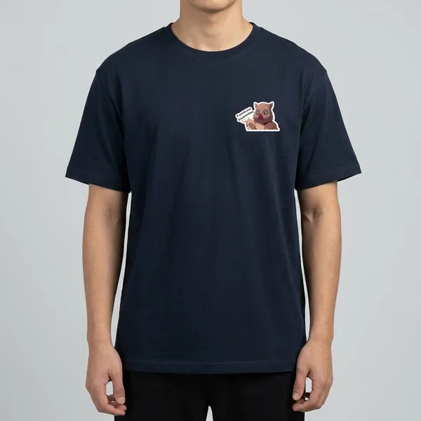 Kamaboko_Gonpachiro_Classic_T_Shirt_Navy_Blue