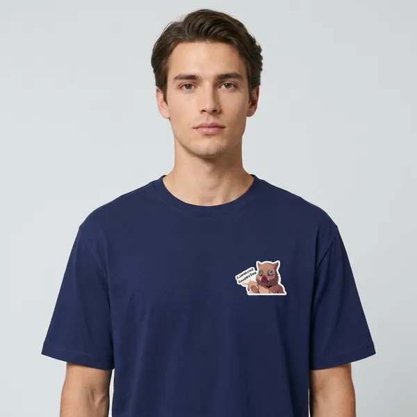 Kamaboko_Gonpachiro_Classic_T_Shirt_Royal_Blue
