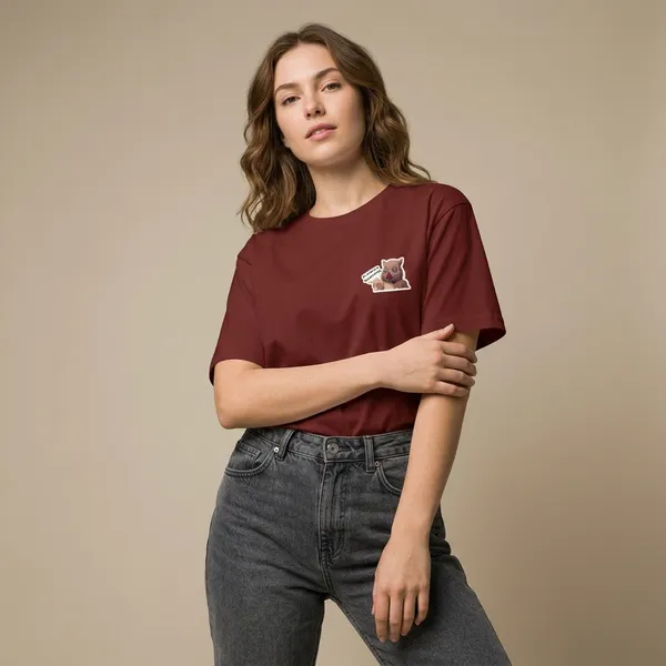 Kamaboko_Gonpachiro_Classic_T_Shirt_Brick_Red