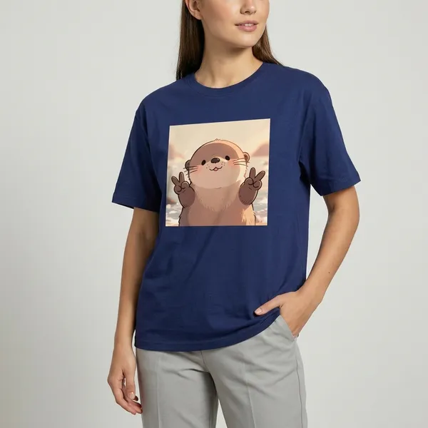 Overloaded_Cuteness_Classic_T_Shirt_Royal_Blue
