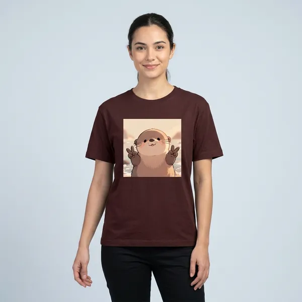 Overloaded_Cuteness_Classic_T_Shirt_Maroon