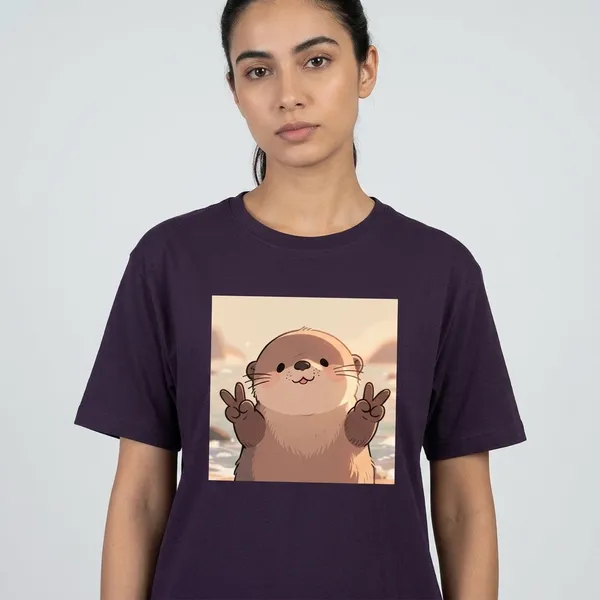Overloaded_Cuteness_Classic_T_Shirt_Purple