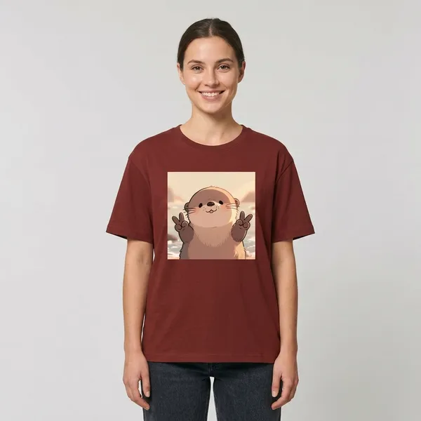 Overloaded_Cuteness_Classic_T_Shirt_Brick_Red