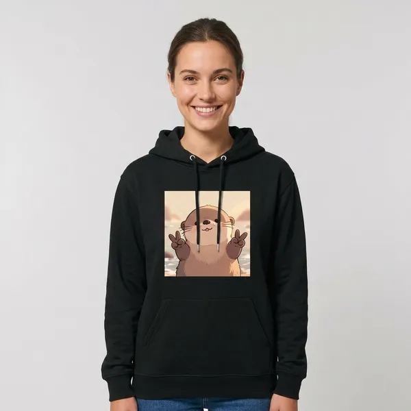 Overloaded_Cuteness_Hoodie_Black